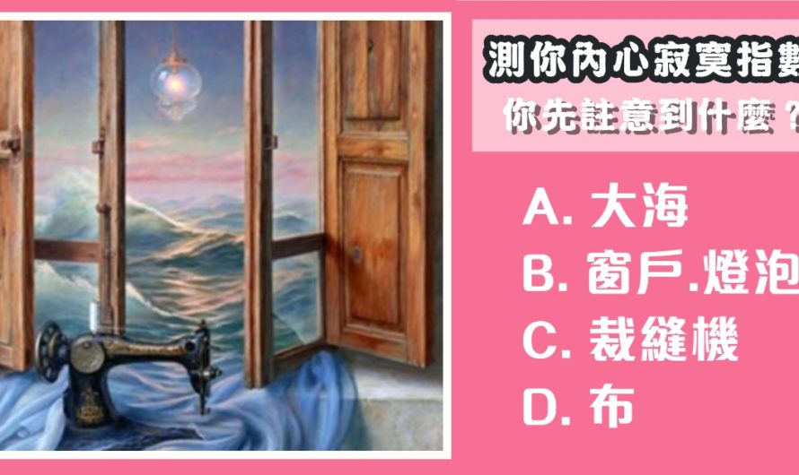 【瑞典神秘測驗】測你內心的寂寞指數