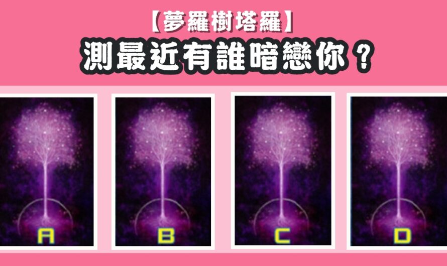 【夢羅樹塔羅】測最近有誰暗戀你