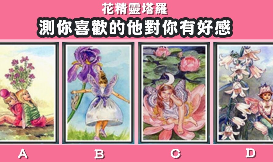 【花精靈塔羅】測喜歡的他對您有好感