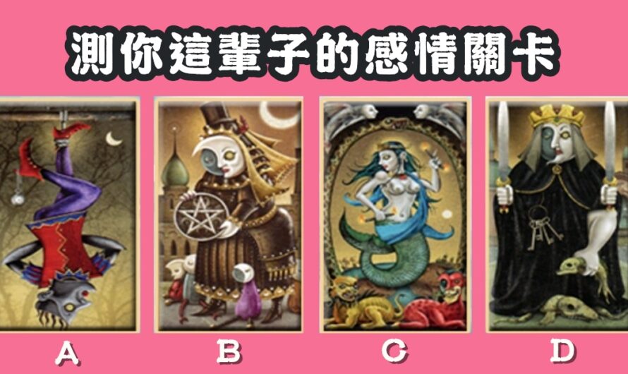 【月光塔羅占卜】測這輩子的感情關卡