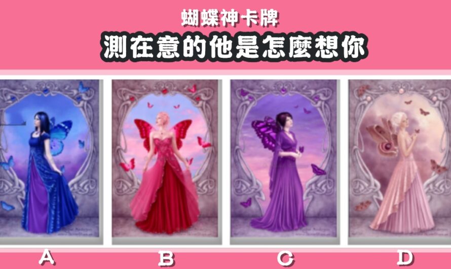 【蝴蝶神卡牌】測在意的他是怎麼想您