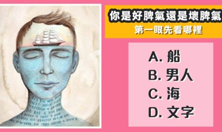 第一眼，看哪裡，好脾氣，壞脾氣，心理測驗，星座寶寶