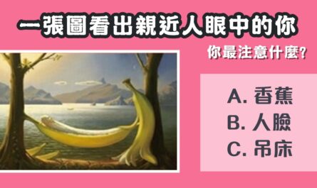 最注意，什麼東西，親近的人，眼中的你，性格，心理測驗，星座寶寶