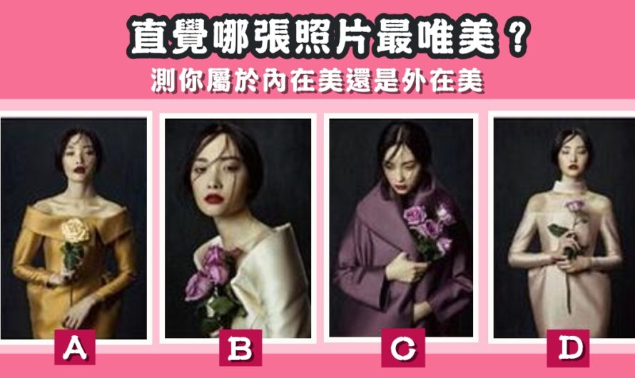 【趣味測試】測您屬於內在美還是外在美