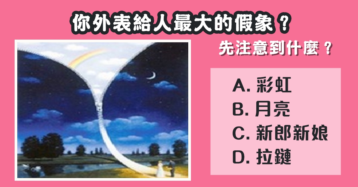最先注意，外表，給人最大，假象，心理測驗，星座寶寶