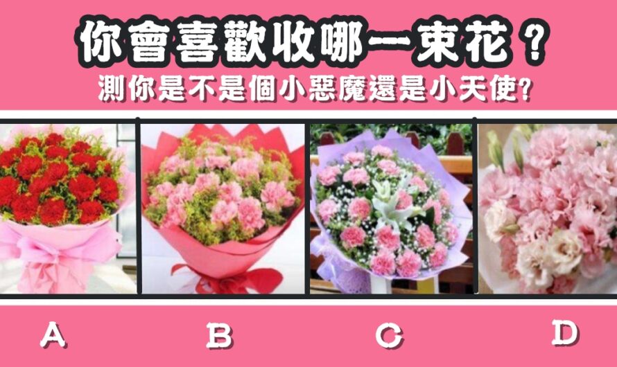 【選一束花】測您是不是個小惡魔還是小天使