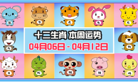 12生肖，十二生肖，本週運程，本週運勢，整體運勢，愛情運勢，工作運勢，財運運勢，星座宝宝
